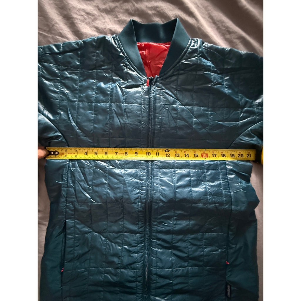 Cotopaxi Kusa Reversible Jacket Blue Red Llama Fill NWOT Men Small Womens Medium
