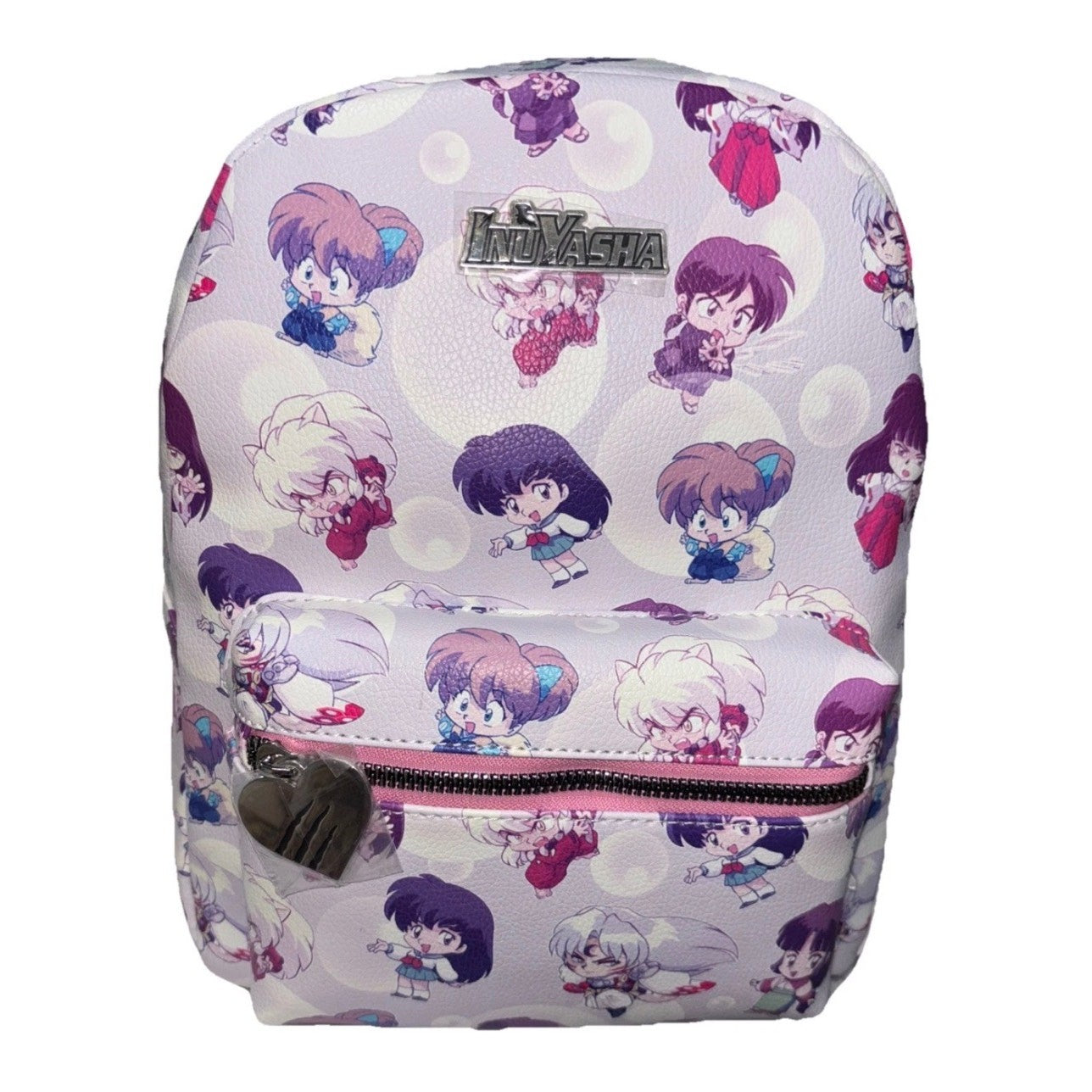 New Inuyasha Chibi Characters Mini Backpack Bioworld Japanese Anime NWT