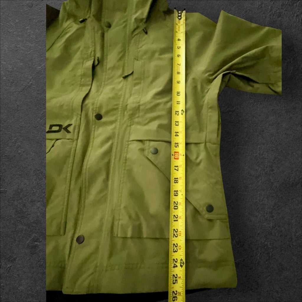 Women's Dakine Scout Jacket 10k Waterproof Breathable Juniper Green Sz Small NWT