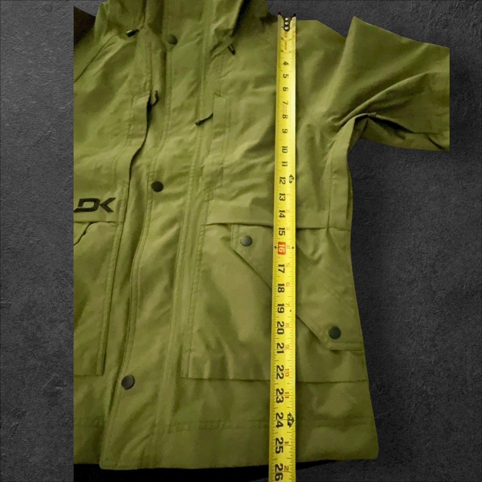 Women's Dakine Scout Jacket 10k Waterproof Breathable Juniper Green Sz Small NWT