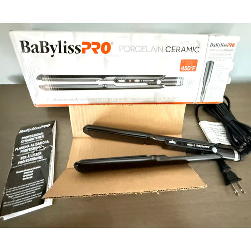 Babyliss Pro Porcelain Ceramic 1 1/2" Straightening Iron BP9559UC Open Box