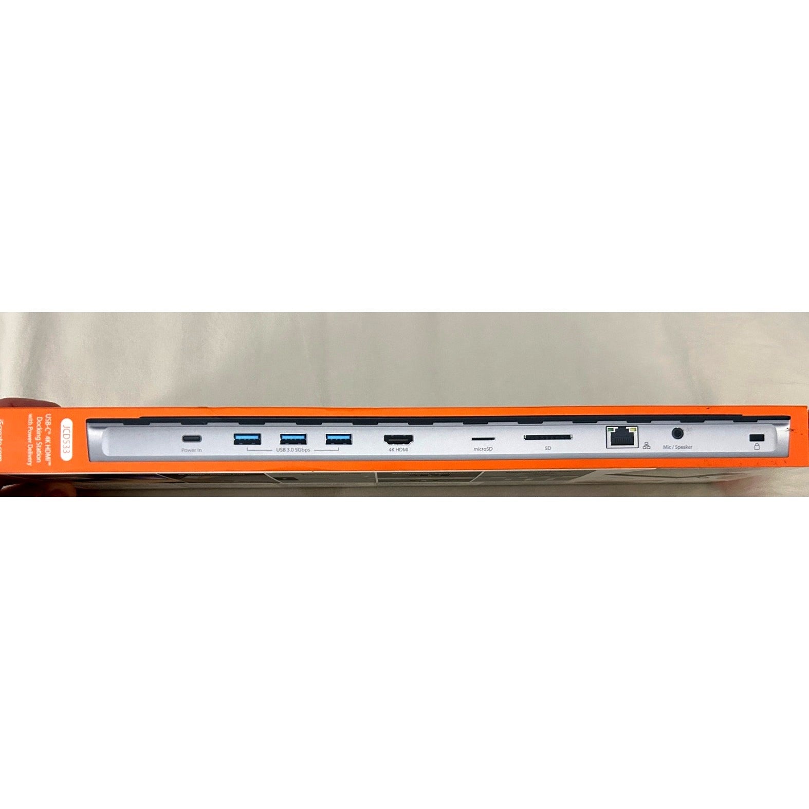J5 Create JCD533 USB-C Docking Station 9 Ports 4K HDMI Output Power Delivery NEW