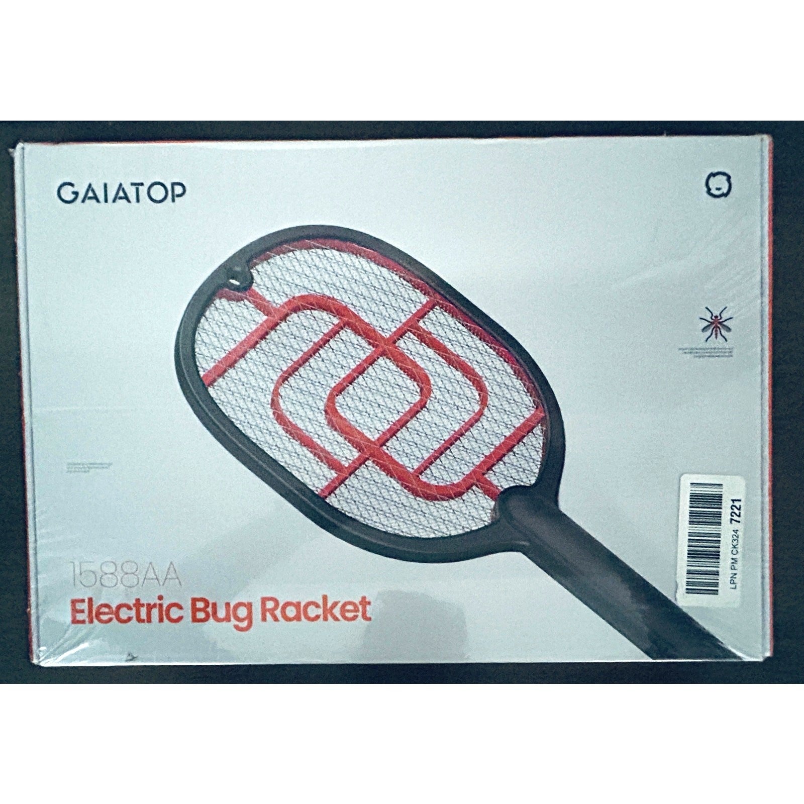 Electric Fly Swatter 3000V Battery Powered Handheld Mosquito Bug Killer SEALED