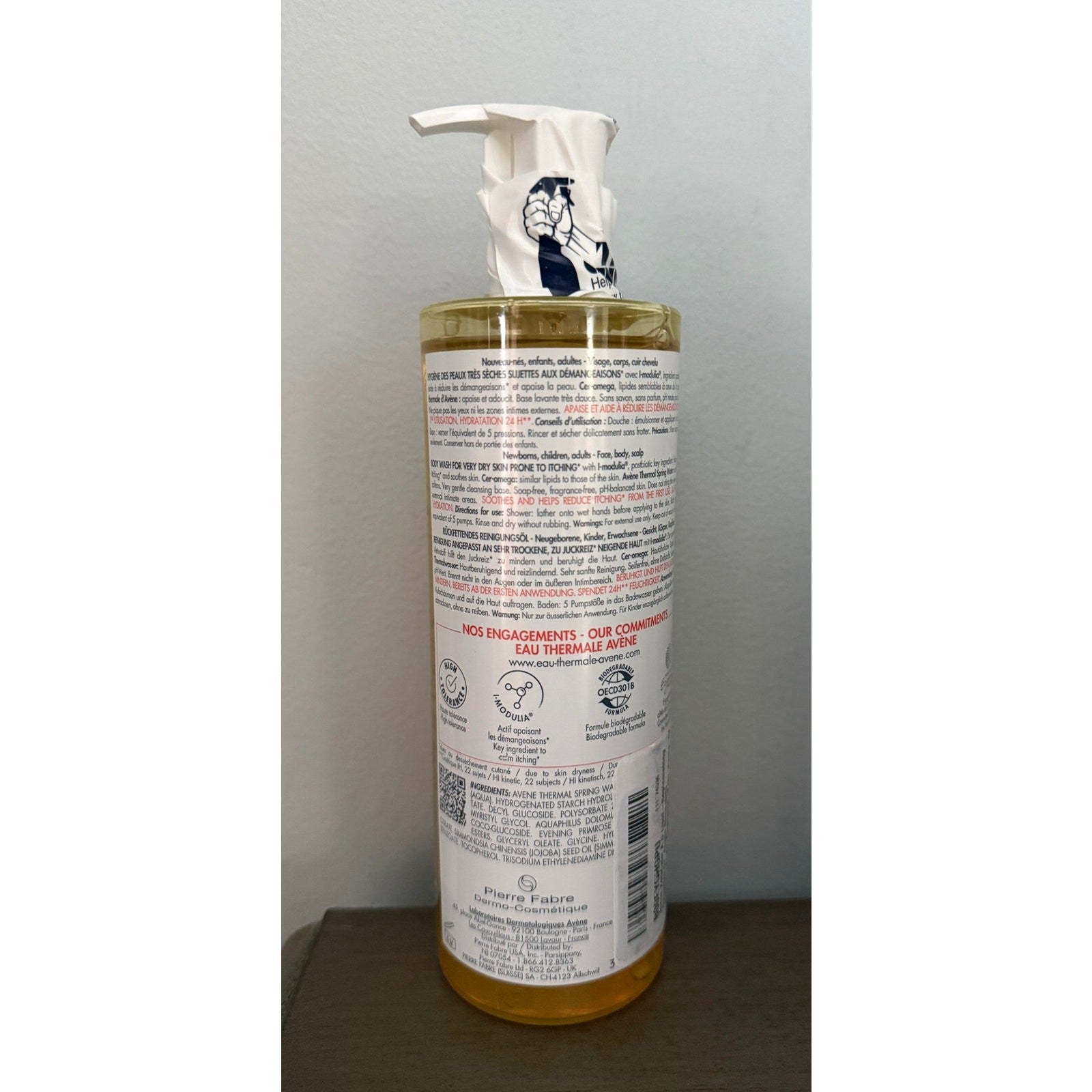 Avène XeraCalm A.D Lipid‑Replenishing Cleansing Oil Sensitive Skin 400ml Sealed 