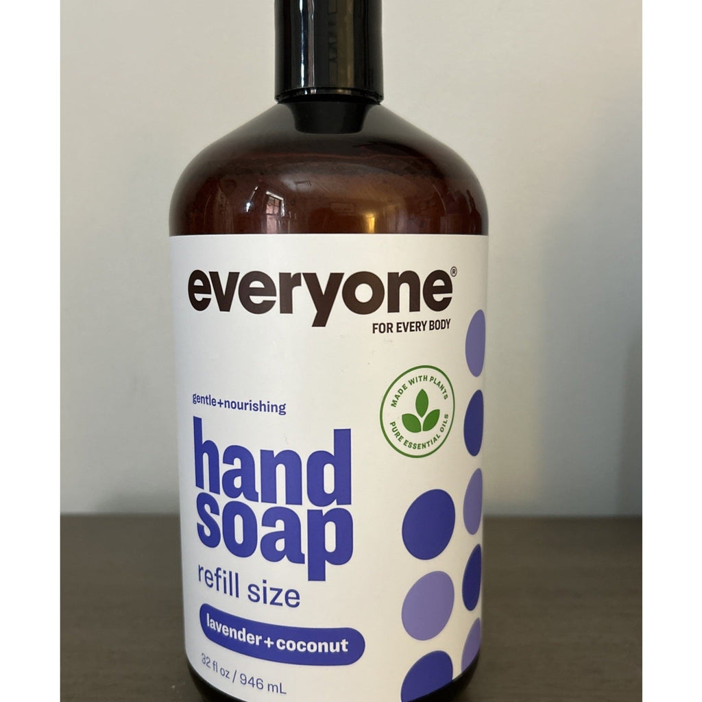 Nourishing Everyone Hand Soap Refill Size Lavender & Coconut 32 Oz BIG SIZE