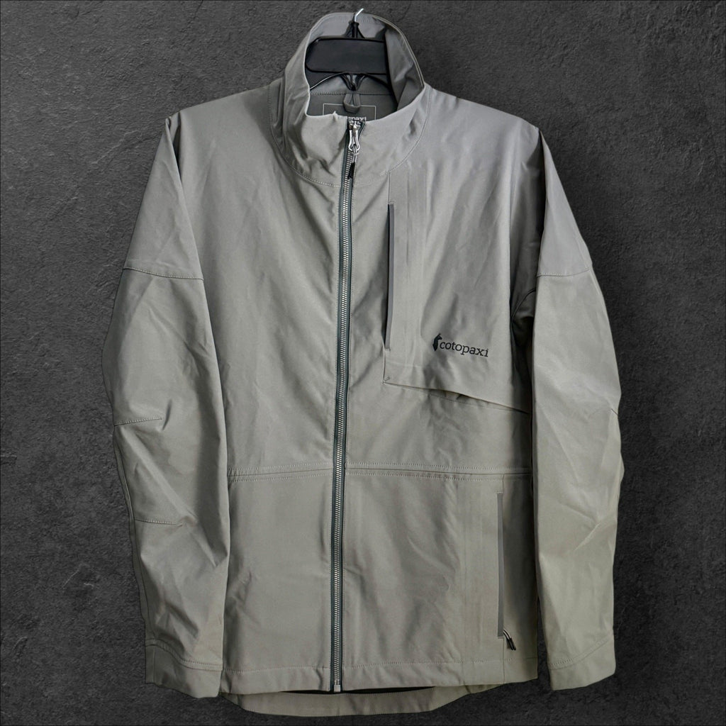Cotopaxi Kinsa Soft-Shell Jacket Women’s Small Lightweight, Water-Resistant Gray