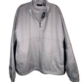 NWT Performance Golf Jacket Lightweight Pockets Wind Water Resistant Khacki Sz L