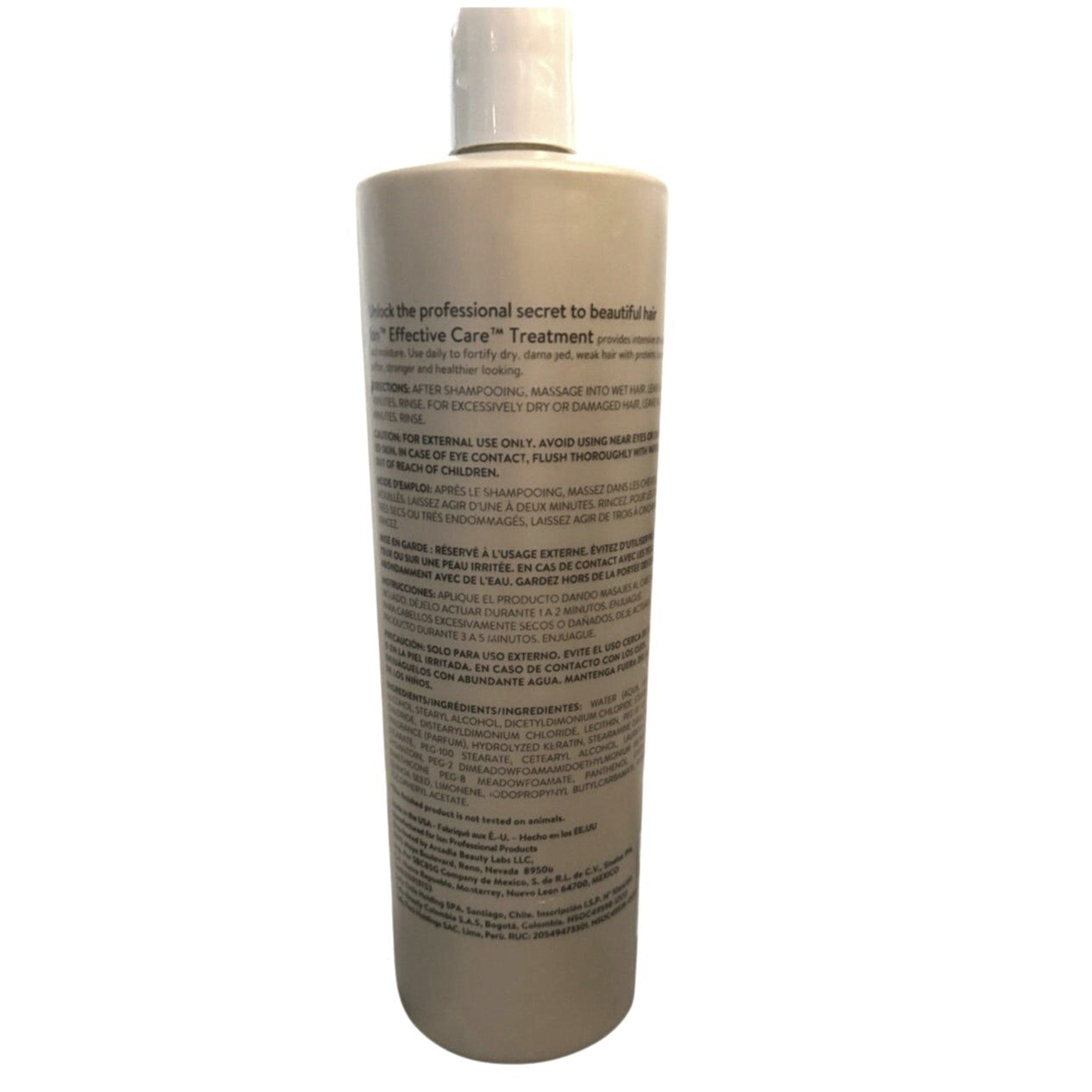 Ion Repair Effective Care Hair Treatment 100% Vegan Moisturizing Protein Formula