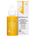 DERMA E Radiance Vitamin C Exfoliating Treatment • 1oz • NEW Sealed