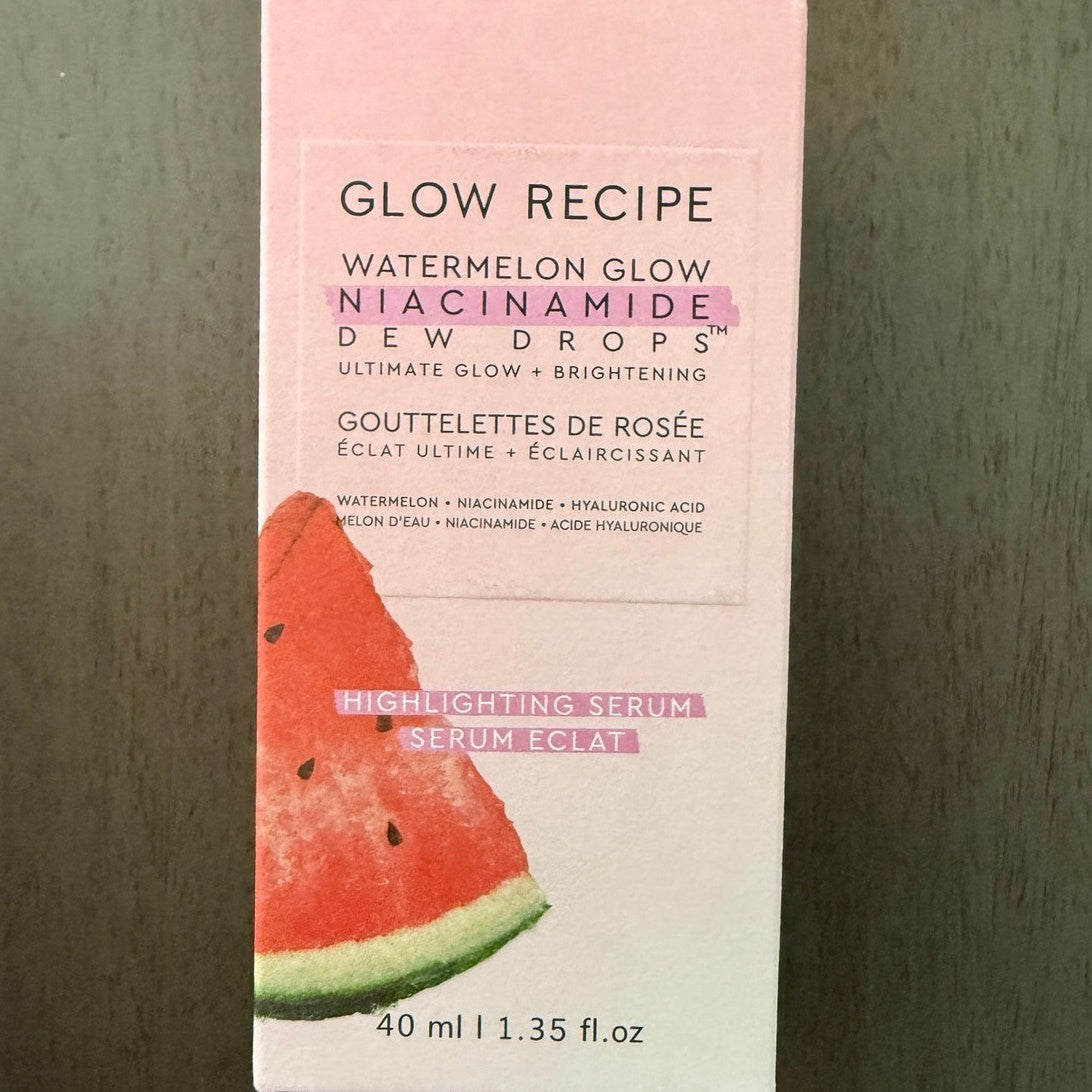 Glow Recipe Watermelon Dew Drops Serum | Niacinamide Glow & Brightening NIB