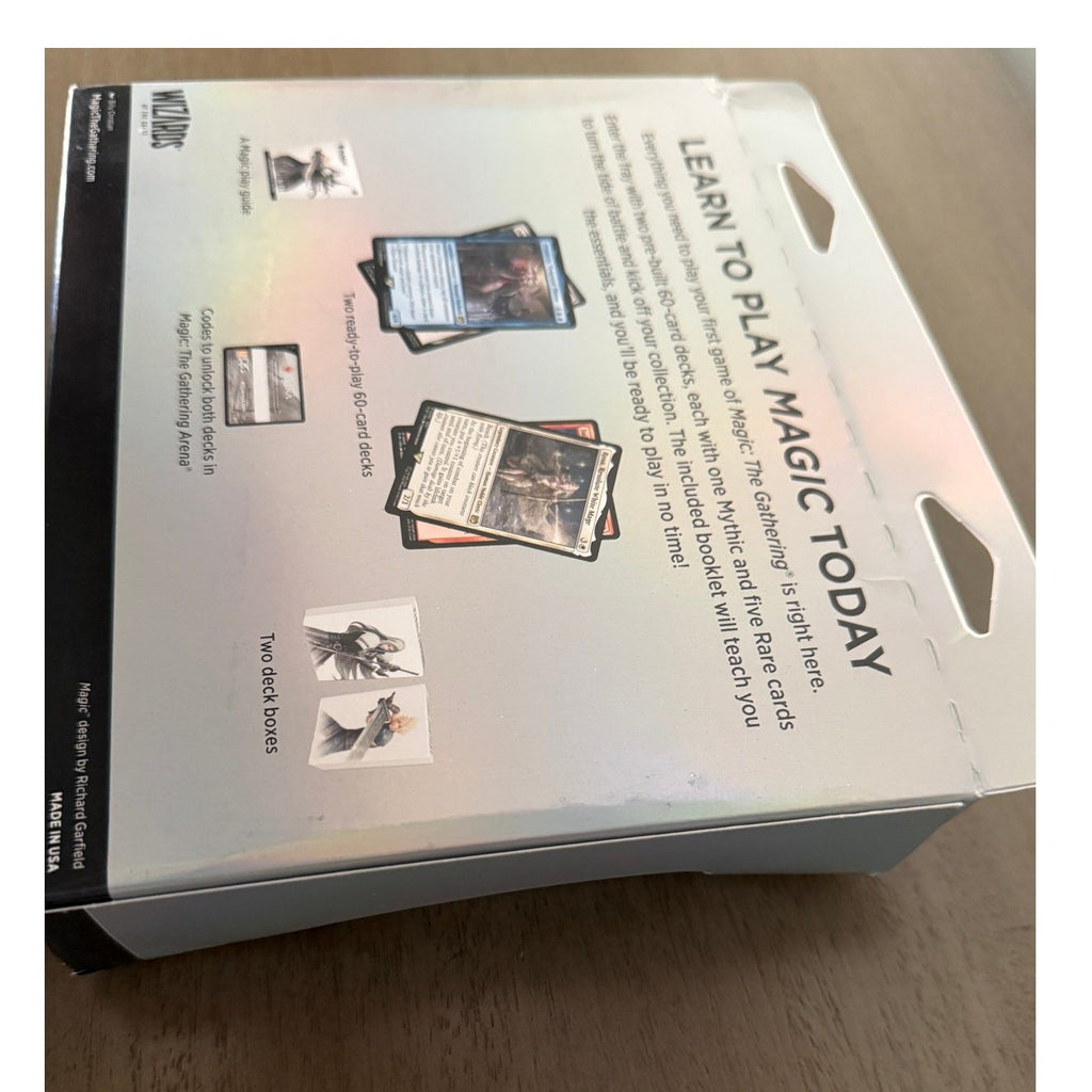 Magic The Gathering Final Fantasy Starter Kit 2025 | Cloud & Sephiroth Deck NEW