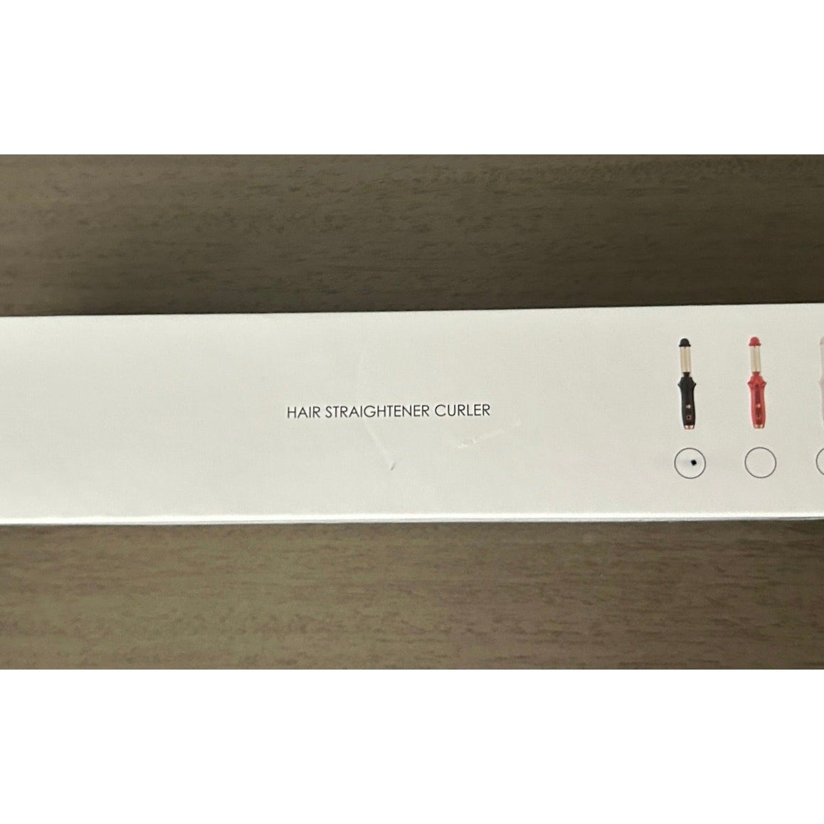 Cordless Ceramic Hair Straightener Curler Compact Portable Rechargeable Travel 
