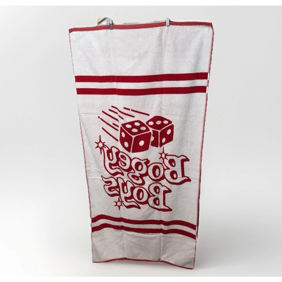 Bogey Boys Dice Beach Towel | Vegas Collection, 100% Cotton, New