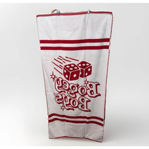 Bogey Boys Dice Beach Towel | Vegas Collection, 100% Cotton, New