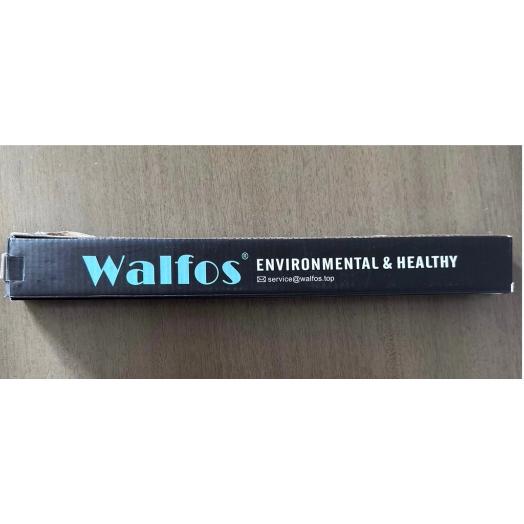 Walfos 8" Pro Premium Stainless Steel Ultra-Sharp Serrated Knife w/ Sheath NIB