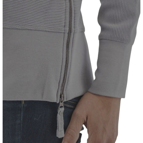 Aventura Womens Hazelton Crew Neck Long Sleeve Top Weathervane Gray Sz XS NWOT