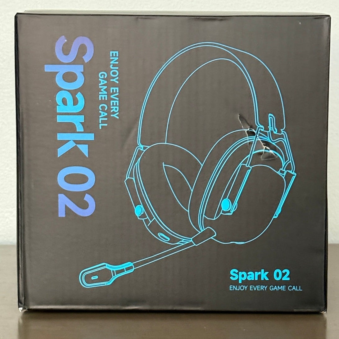 Rumoon Spark 02 Gaming Headset Compatible w/ Everything New Sealed Black /Orange