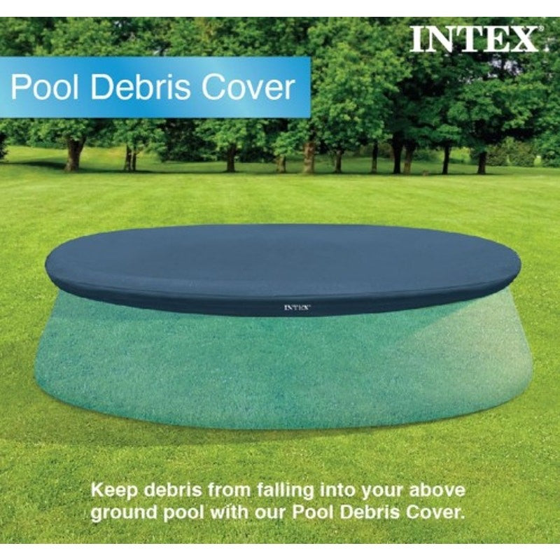 Intex 8ft. Above Ground Round Swimming Pool Vinyl Cover Debris 28020E NIB