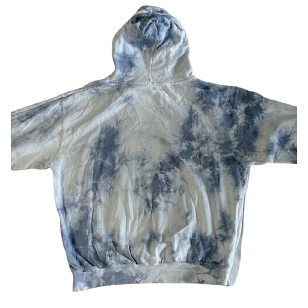 Paperbacks Cloud Tie Dye Hoodie Pullover 100% Cotton Hand Dyed Sz XXL NWT
