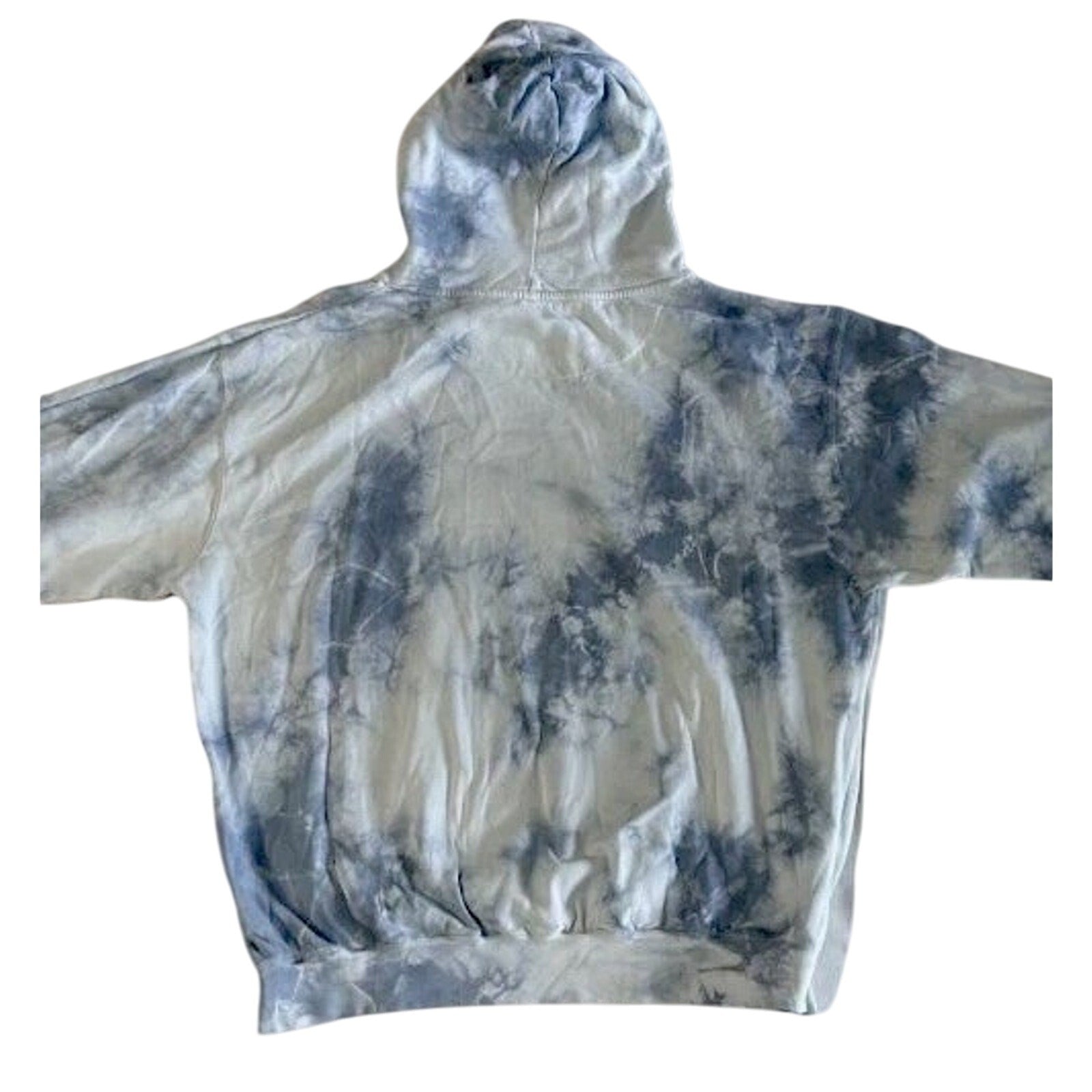 Paperbacks Cloud Tie Dye Hoodie Pullover 100% Cotton Hand Dyed Sz XXL NWT