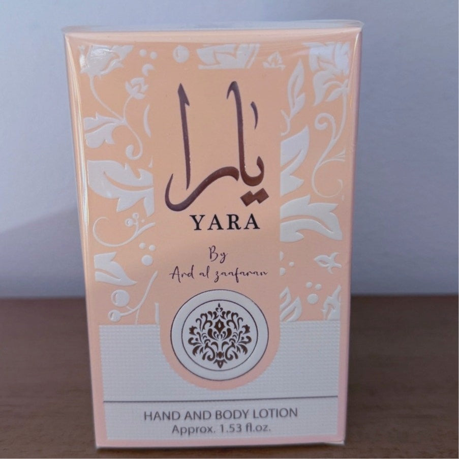 Yara Ard Al Zaafaran Hand & Body Lotion – Sweet Floral & Tropical Scent Lattafa