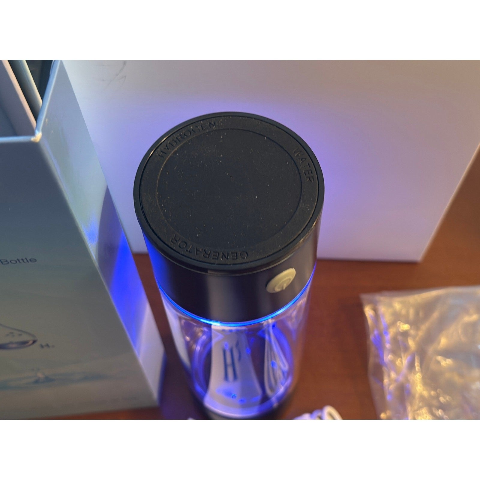 Hydrogen Rich Water Bottle New in Box | Portable Rechargeable Design Gift Ready
