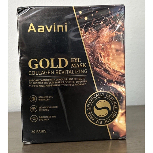 Aavini Collagen Revitalizing Gold Eye Mask (20 Pairs) - Dark circler eye paches