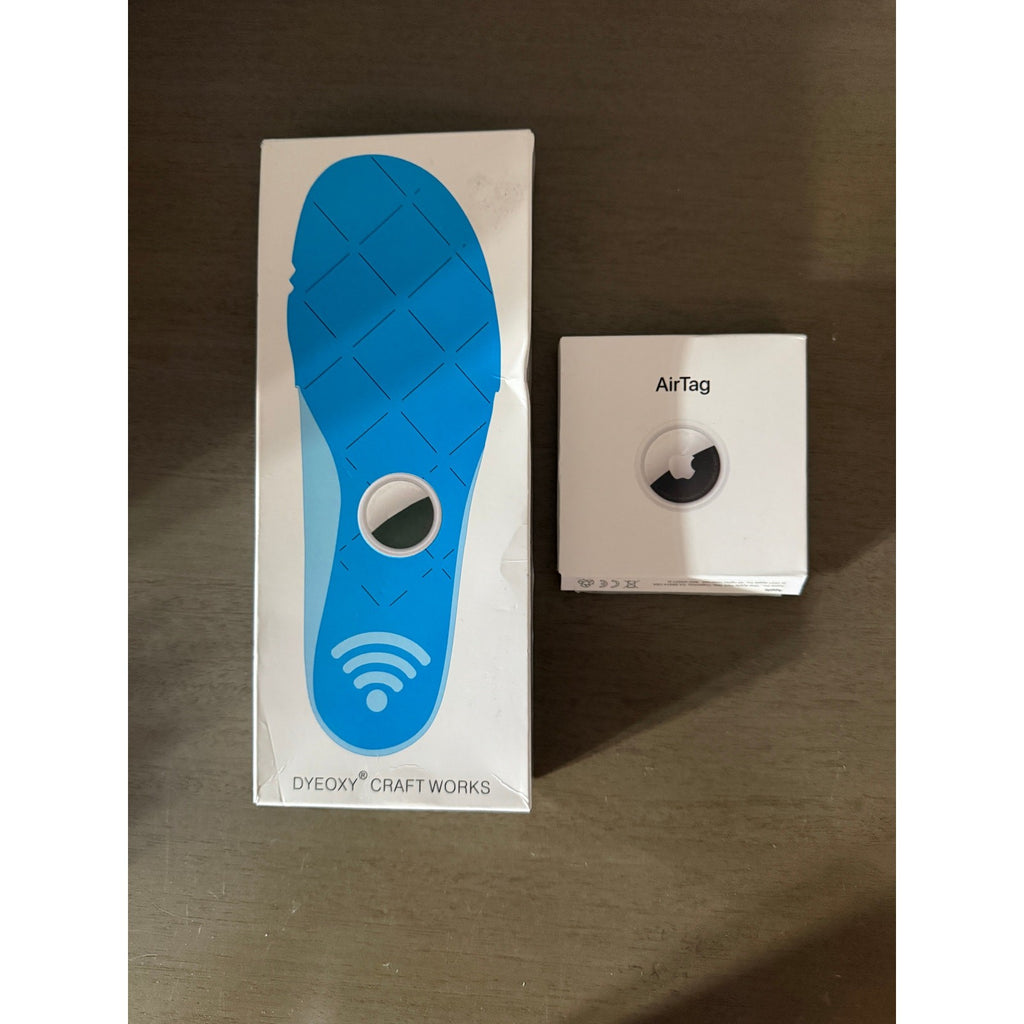 NEW Shoe Insoles Holds Apple AirTag IS Included /  Insole 8" length Cut‑to‑Size 