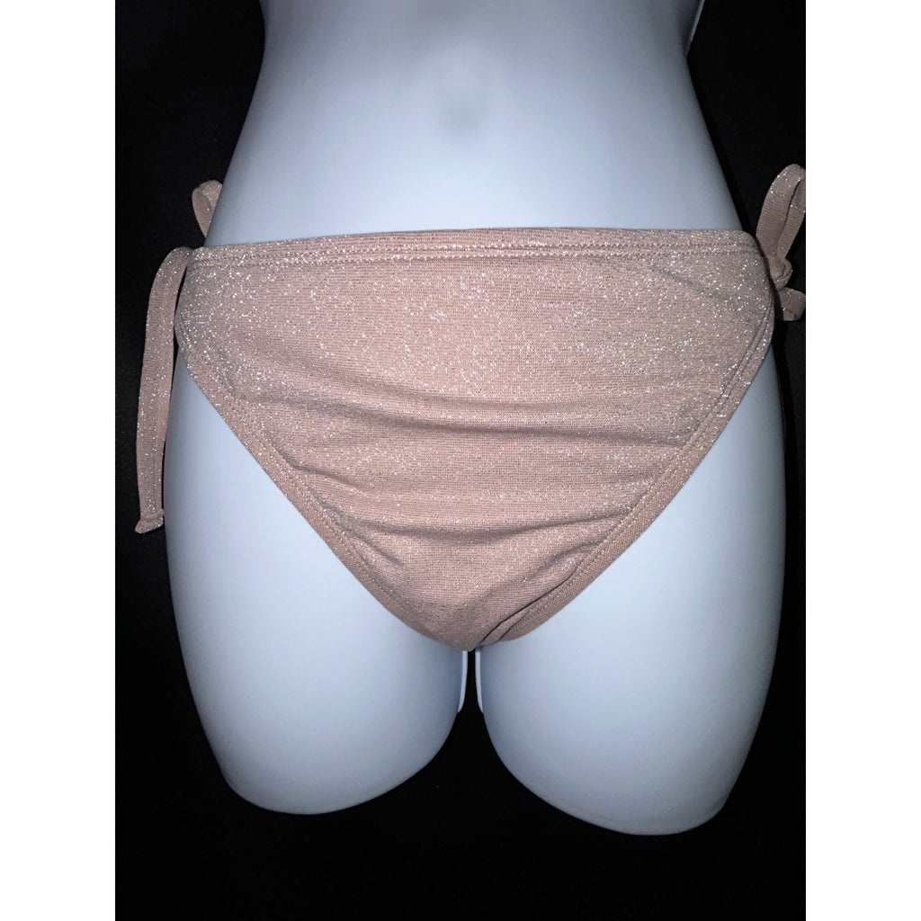  Shade N Shore Sexy Glittery Pink Unique Bikini Set – Medium Top, Large Bottom