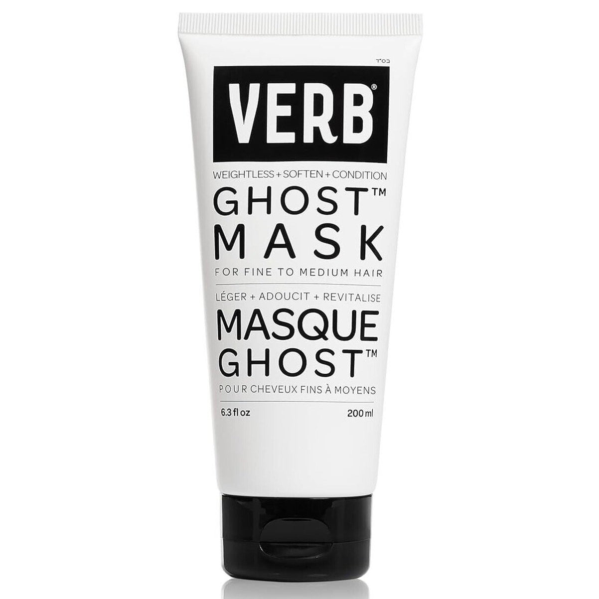 VERB Ghost Hair Mask Vegan Deep Conditioning Hair Treatment 6.3 oz New Sealed 