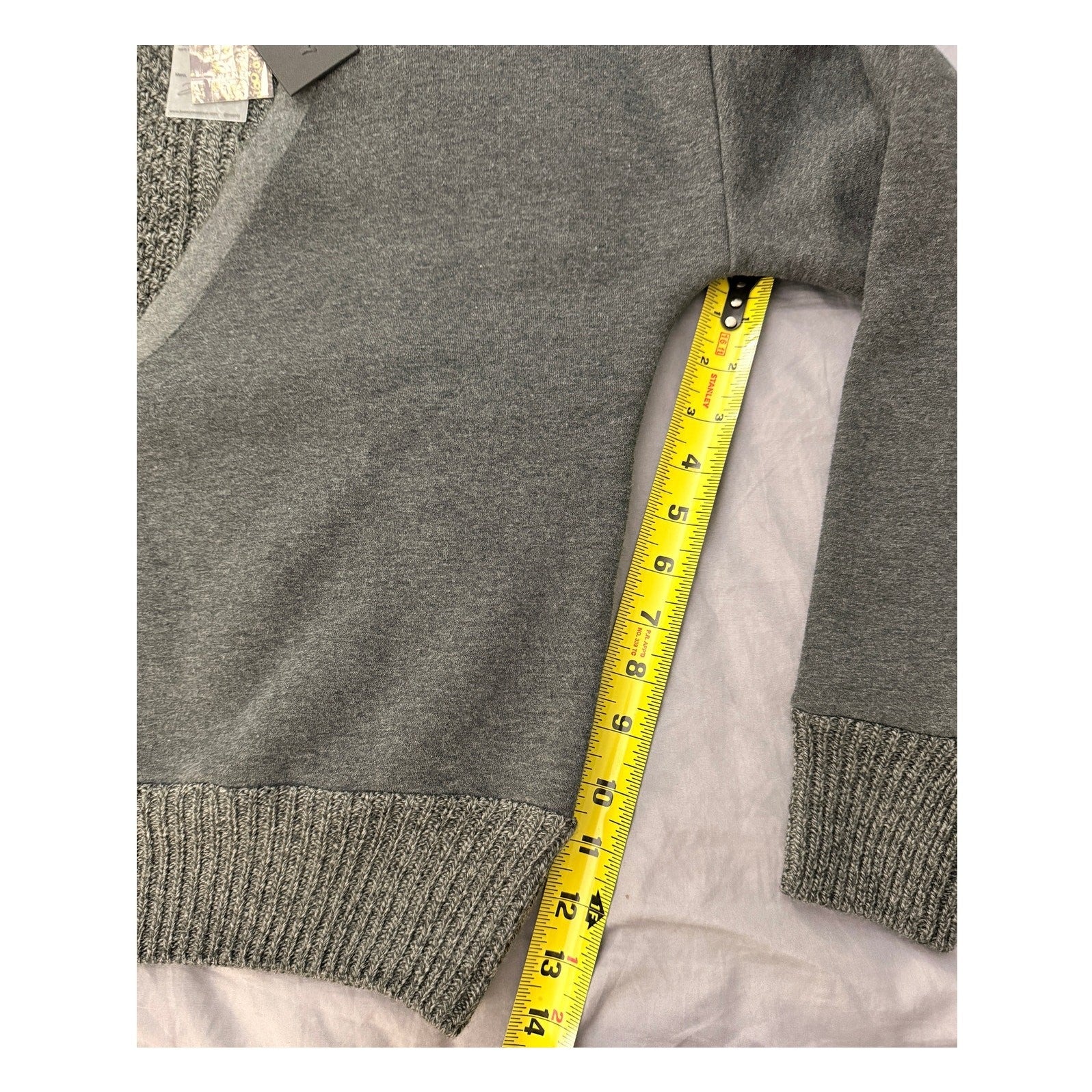 TWENTY MONTREAL Twenty Connect Crewneck Sweater Gray Size XS NEW 
