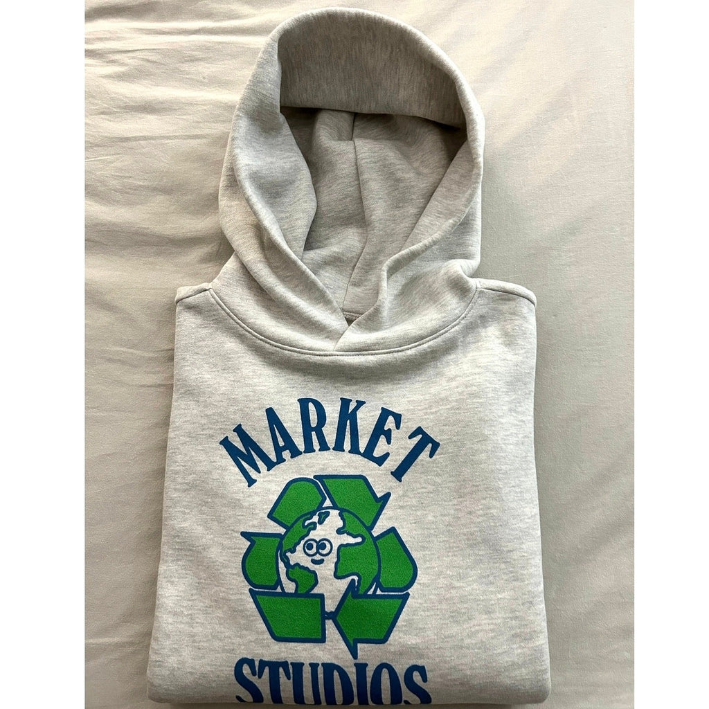 RARE Market Studios Tree Hugger Hoodie GreySize XS NWOT Chinatown Market 