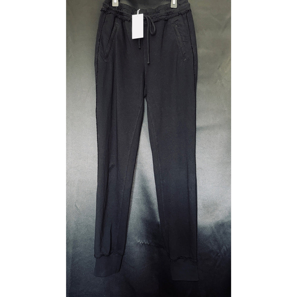 Cotton Citizen Sweatpant Black w/ Elastic Waist & Ankle Pockets Size Small NWT