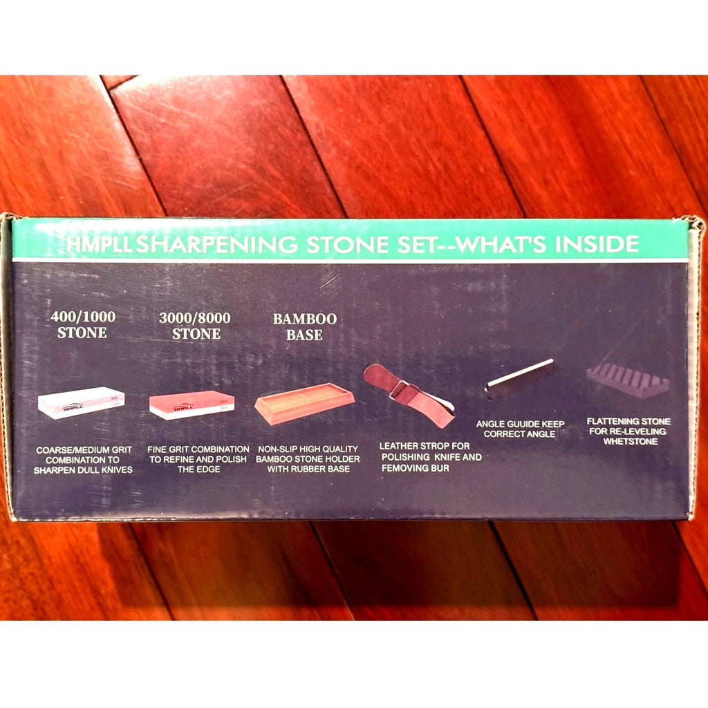 Amazing Complete Professional Knife Sharpening Stone Set For ALL Blade Types