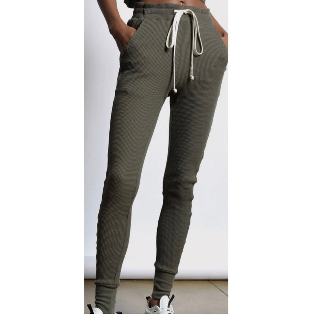 Canadian Designer Twenty Montreal Everest Thermal Pant Olive Green Women’s Sz XS