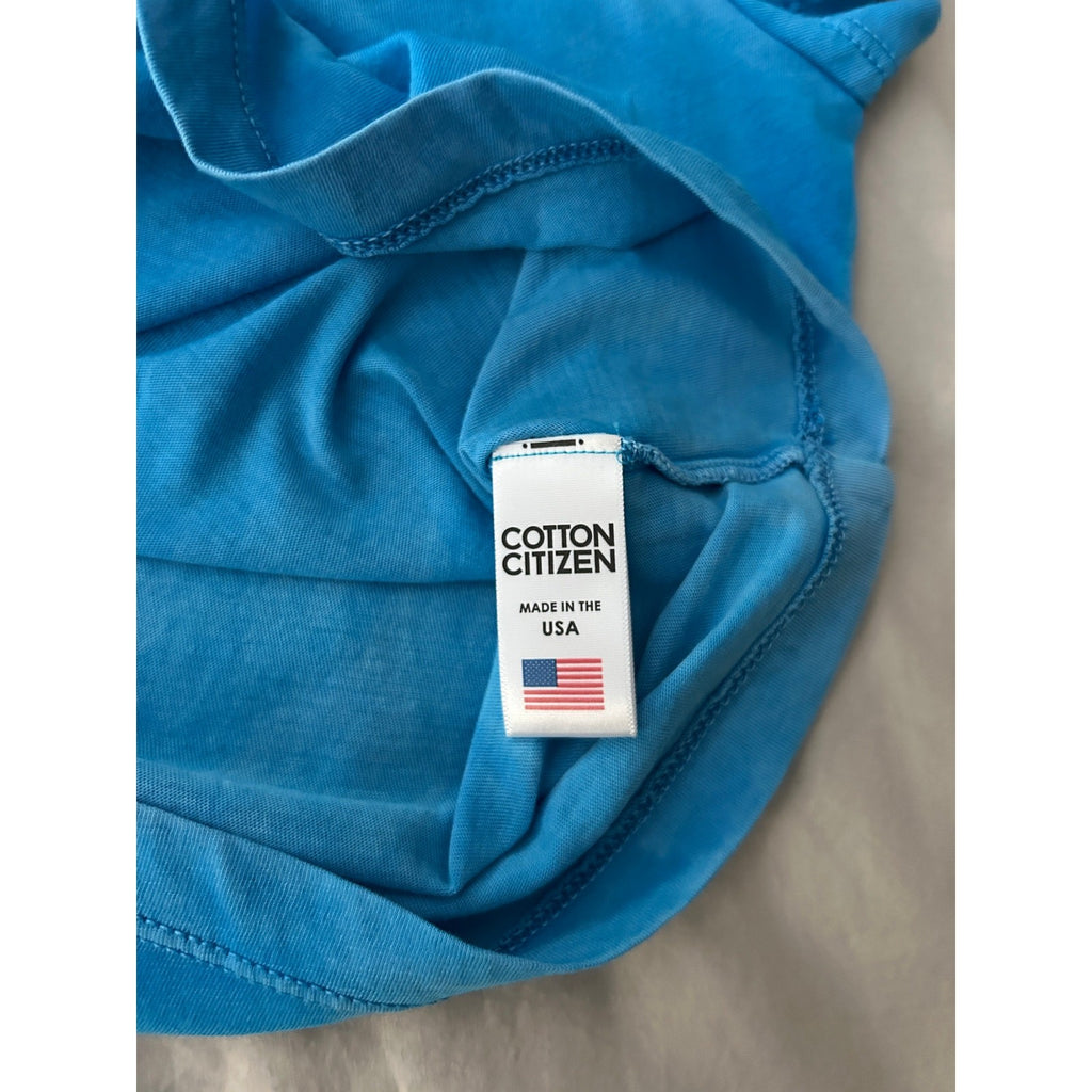 Cotton Citizen Standard Baby Tee Vintage Sky Blue, Women's Size Small