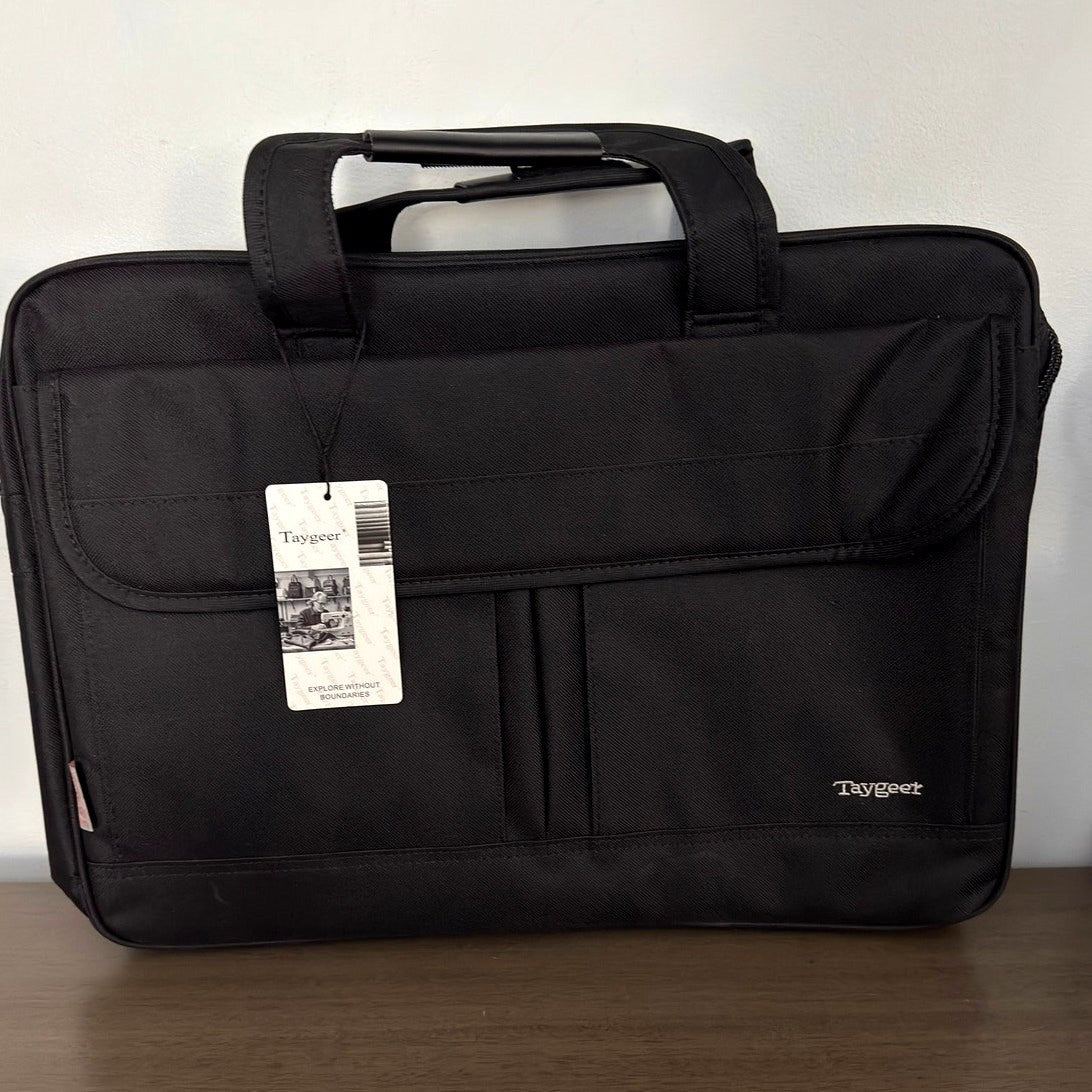 Taygeer Premium 15.7 x 11" Messenger Business Office Briefcase Laptop Bag BNWT