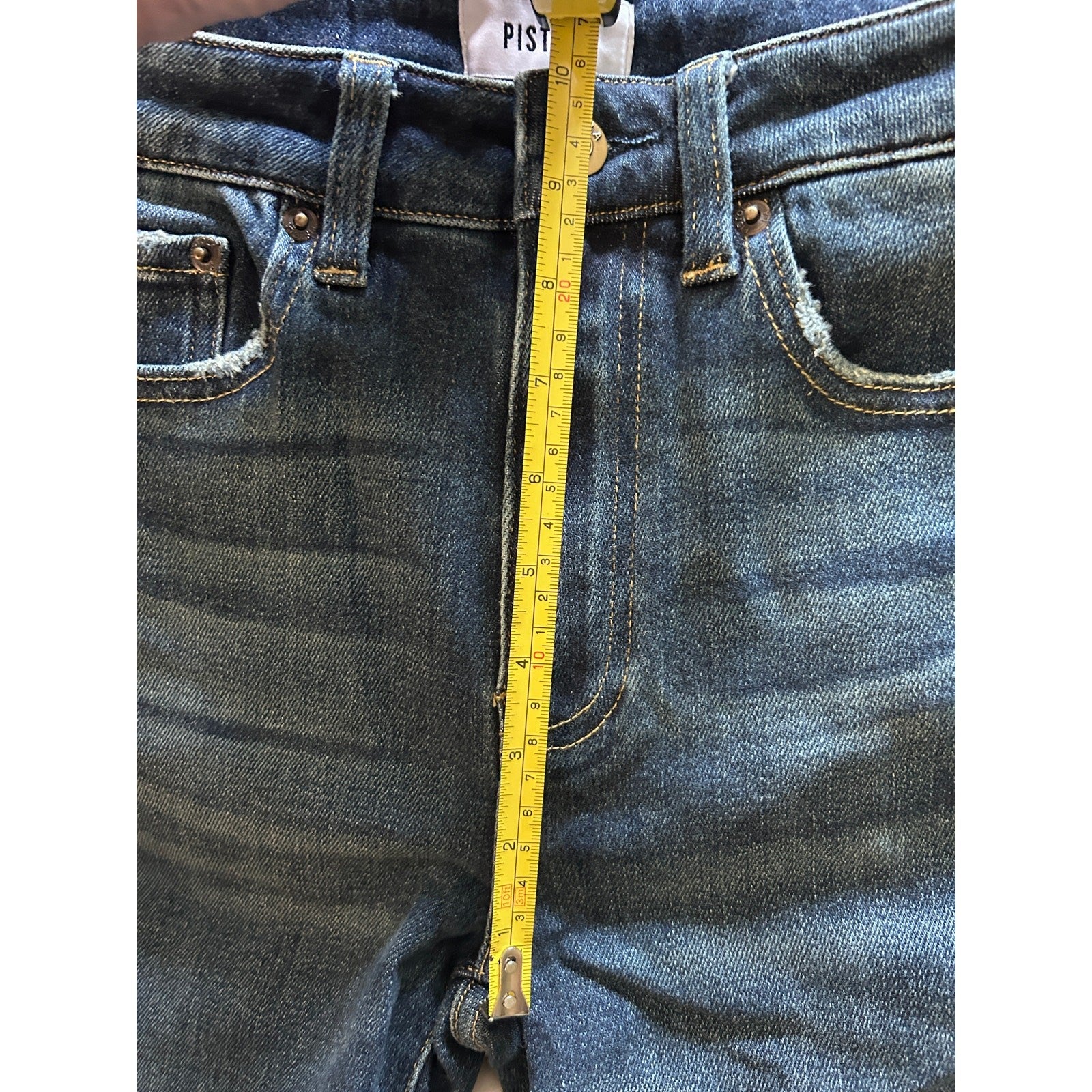 Revolve Pistola Aline Forever Jeans, High Rise, Skinny Stretch, Dark Sz 26 NWT