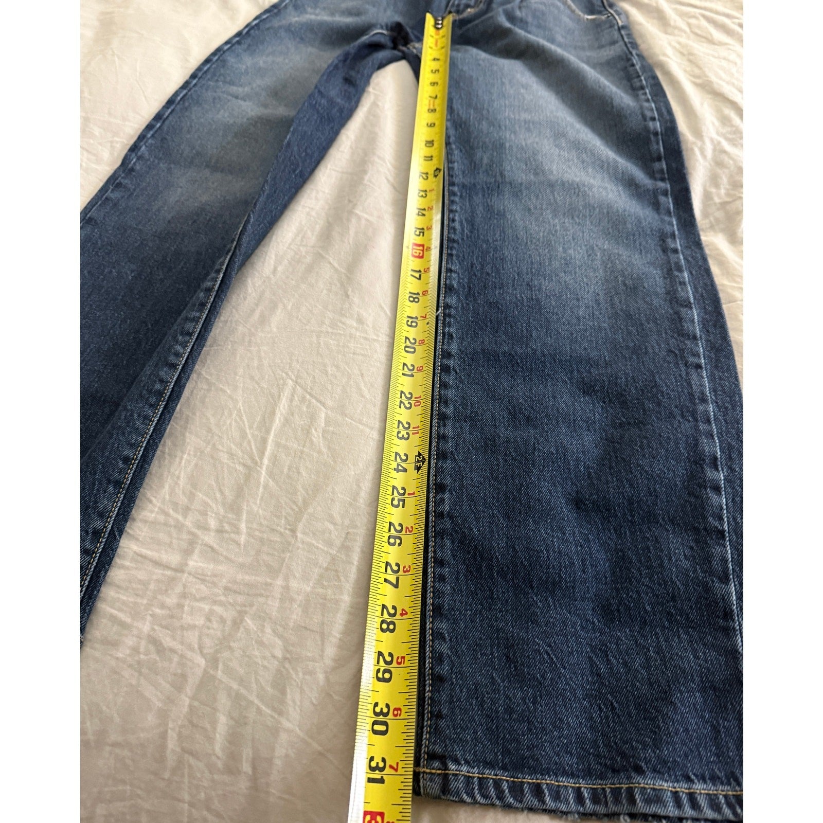 Modern America Rodeo Drive Women’s Dark Wash Straight Leg Jeans NWT Size 28