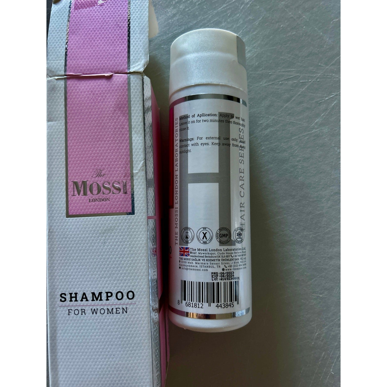 The Mossi London Hair Regrowth Women – Biotin, Procapil, Saw Palmetto exp 8/26