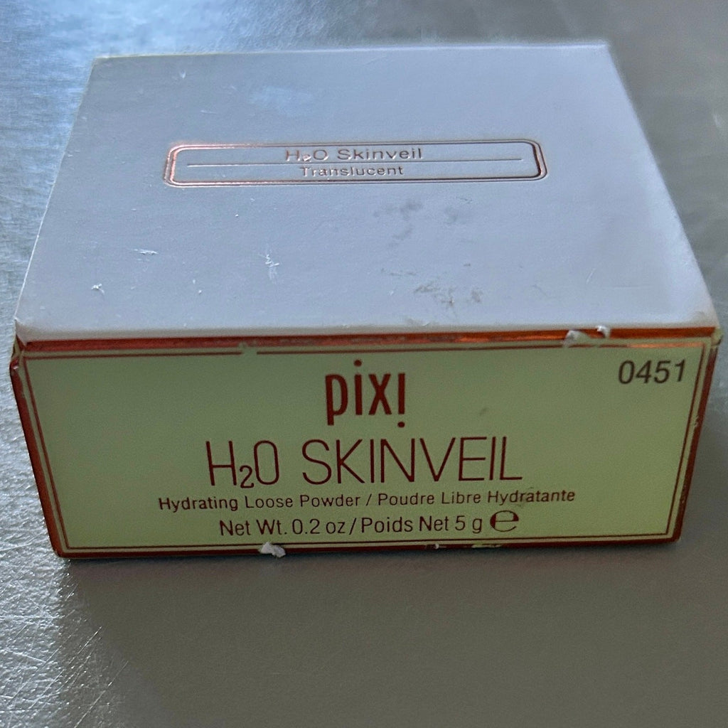 Pixi H2O Skinveil Loose Sheer Powder Translucent Velvet Hydrating Finish .2 oz 