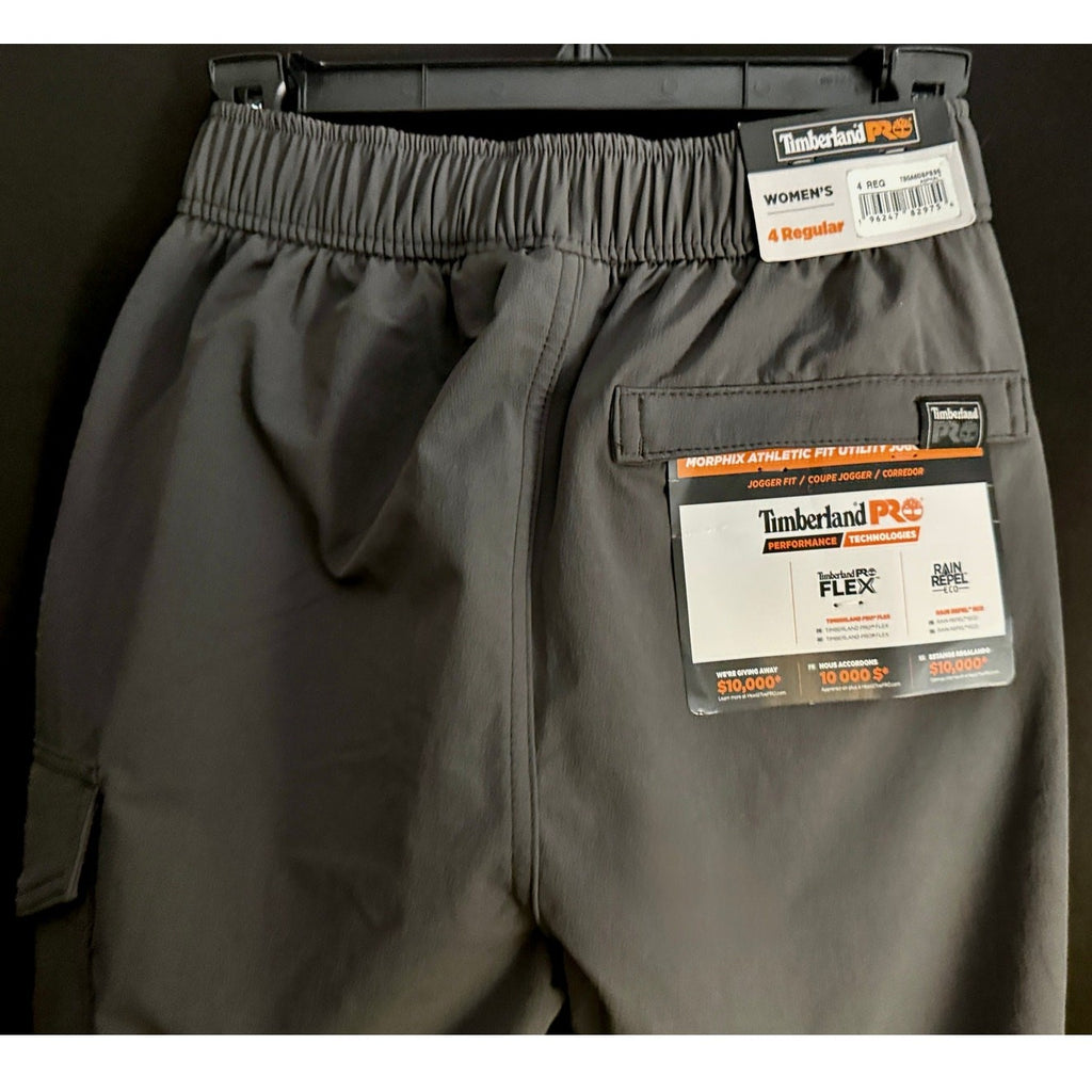 Women's Timberland PRO Morphix Jogger Pant Size 4 Asphalt Gray NWT