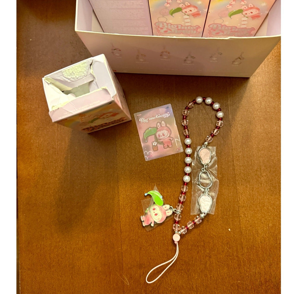 Pop Mart Labubu The Monsters Big into Energy Series Phone Charm Single Blind Box
