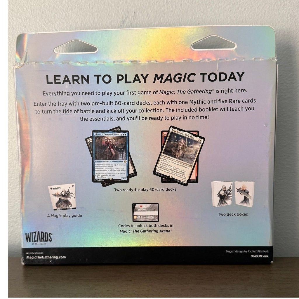 Magic The Gathering Final Fantasy Starter Kit 2025 | Cloud & Sephiroth Deck NEW