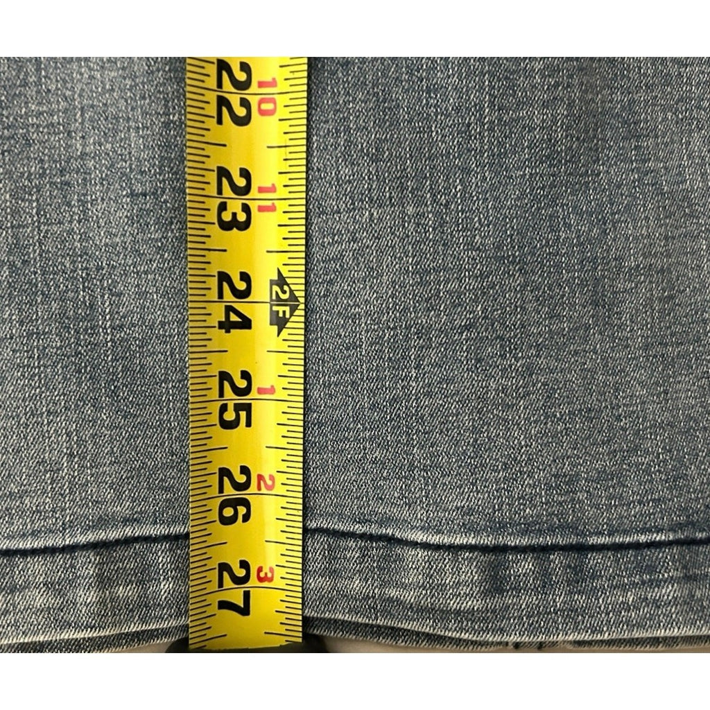 Juicy Couture JC575-SKRT Denim Cargo Skirt Medium Wash Size 26 Y2K Style