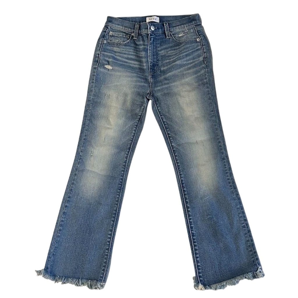 New Revolve Pistola Lennon High Rise Crop Bootcut Jeans Empire Sz 26 Retail $148