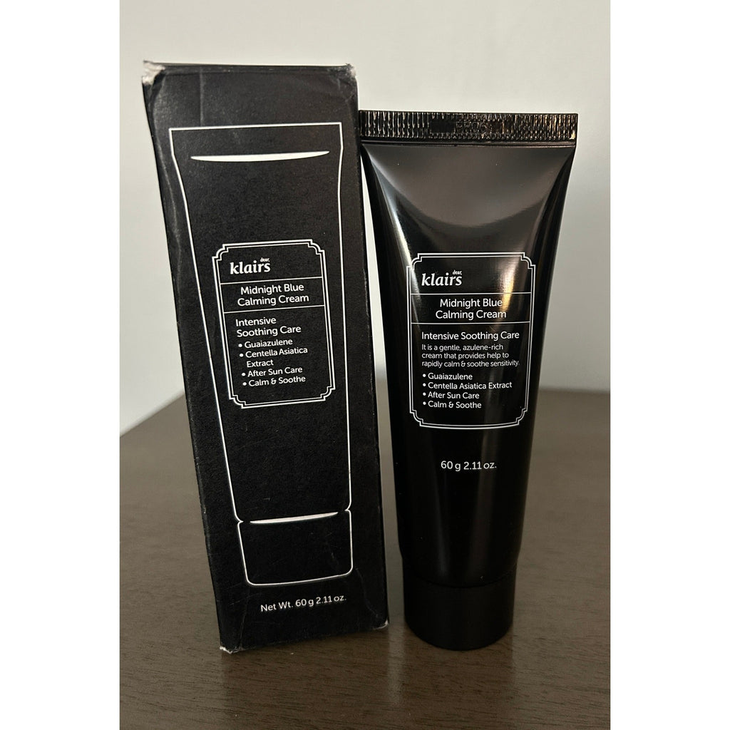Klairs Midnight Blue Calming Cream 2.11 oz Azulene & Centella Soothing Moisture
