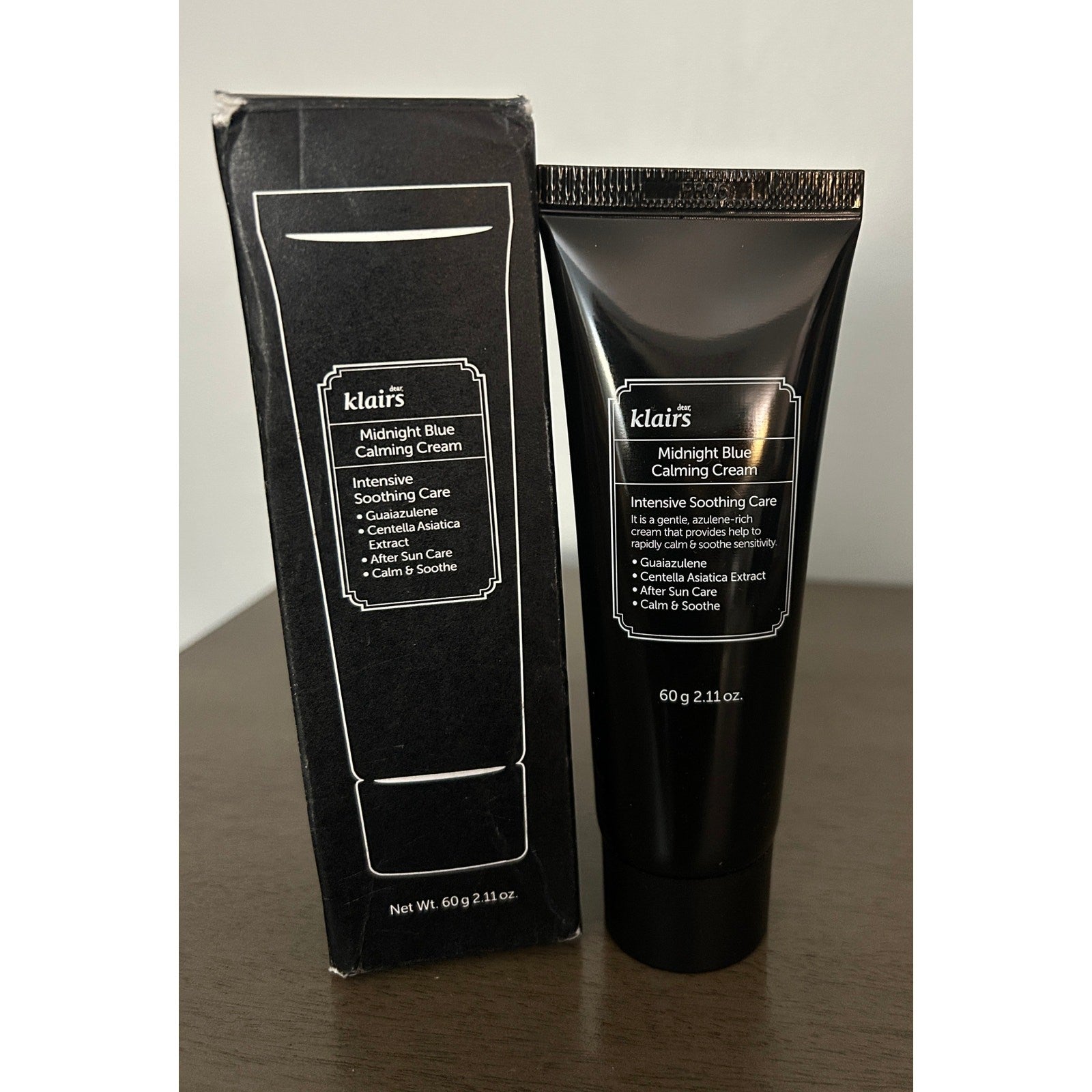 Klairs Midnight Blue Calming Cream 2.11 oz Azulene & Centella Soothing Moisture