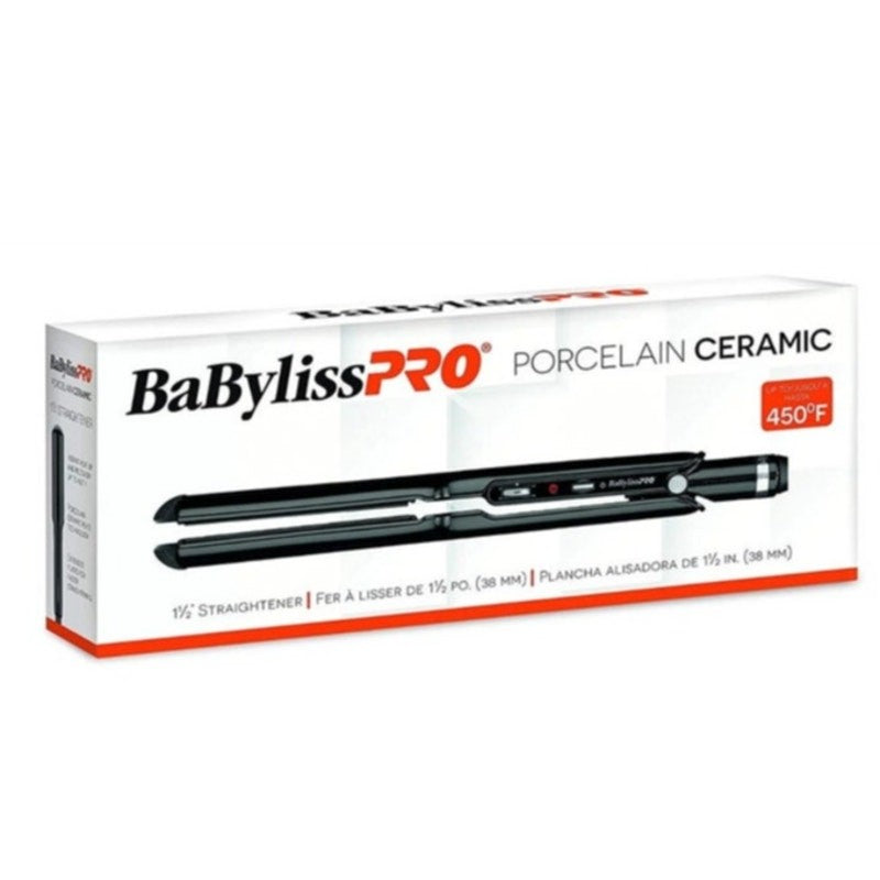 Babyliss Pro Porcelain Ceramic 1 1/2" Straightening Iron BP9559UC Open Box