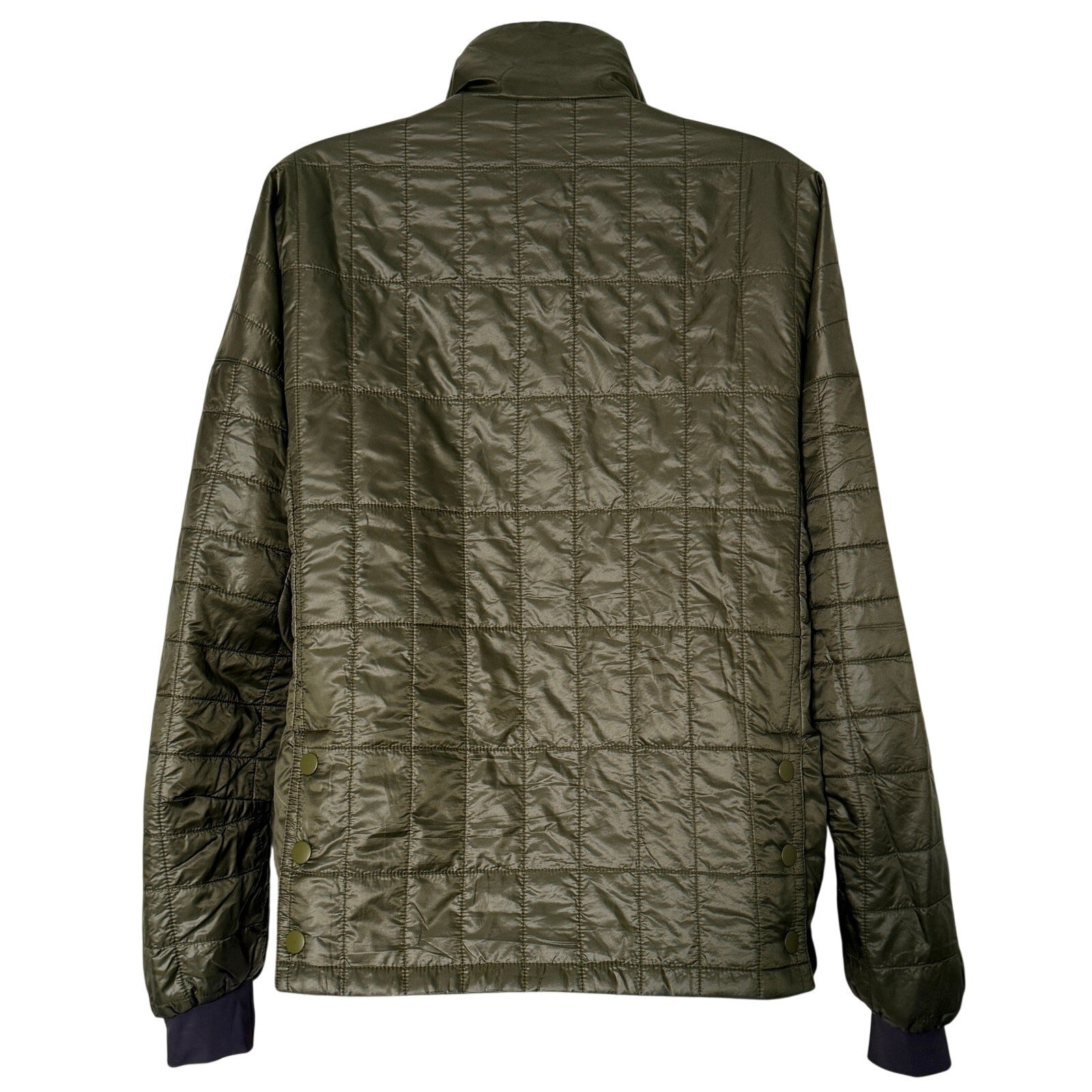 Cotopaxi Kusa Llama Reversible Jacket Women Small Olive Green Gray Full Zip NWOT
